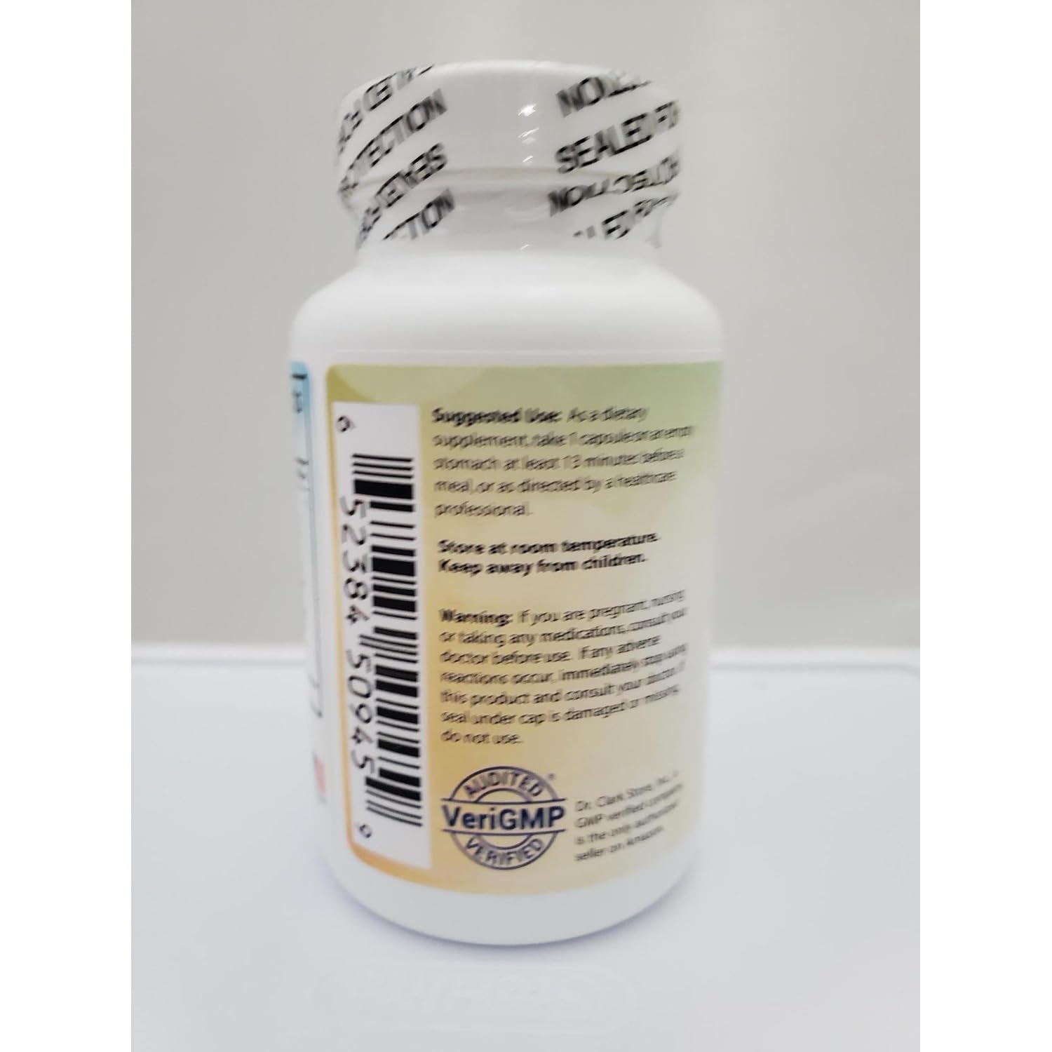 Para-Zap packaging and label information shows 135 capsules per bottle.