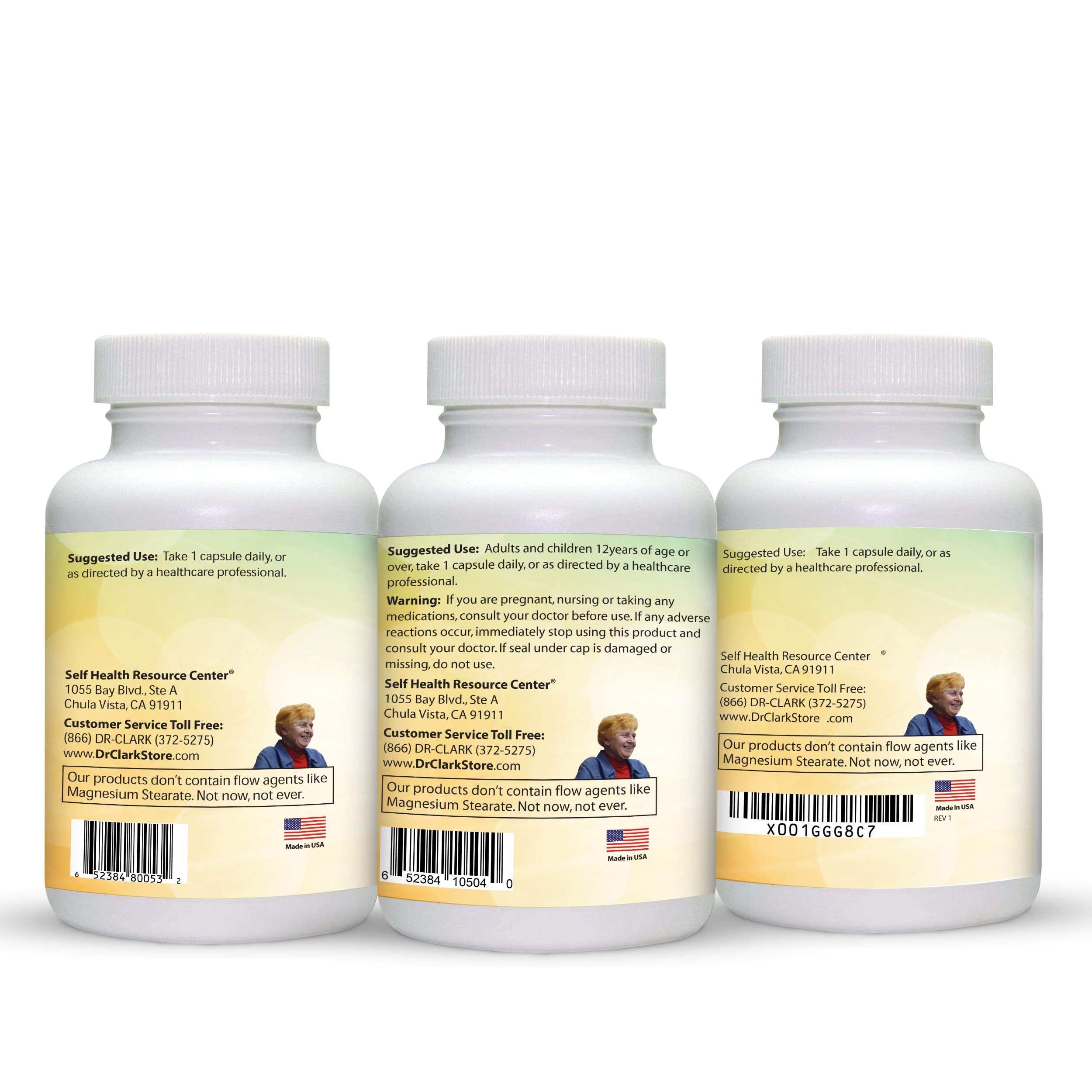 Dr Clark Store Wormwood herb dried leaves image, a herbal digestive aid concept.