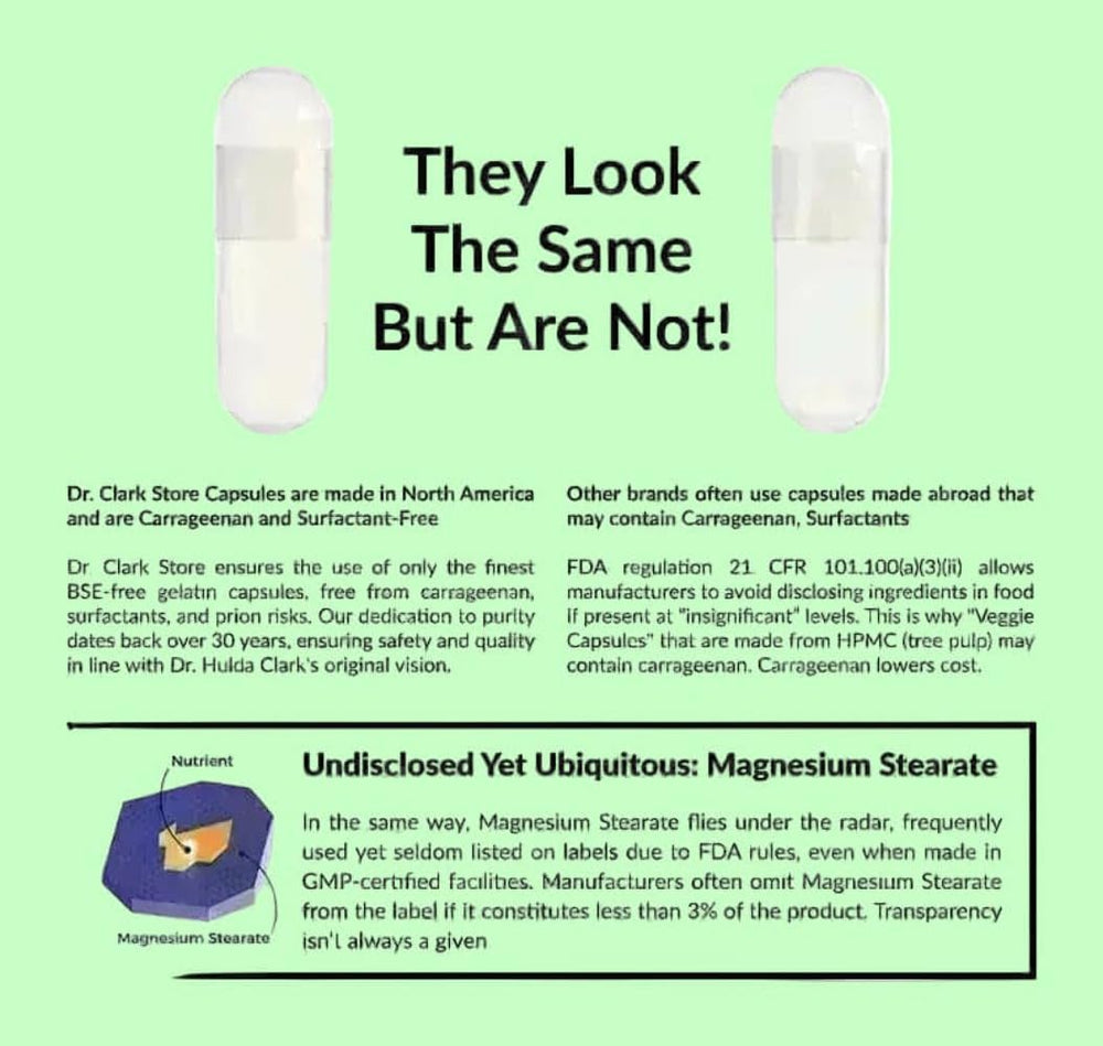 Dr. Clark Vitamin B6 ingredients label communicates clear formulation.