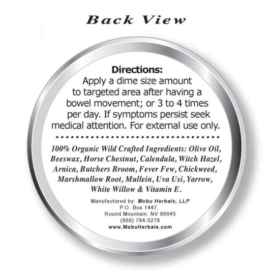 Dr. Cole's Hemorrhoid Balm with calendula for gentle skin support.