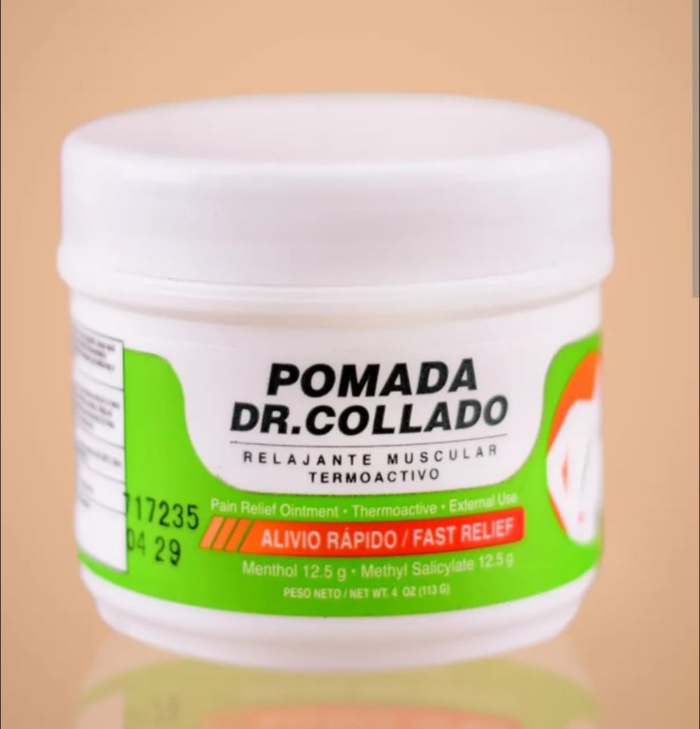 Application of Dr. Collado Analgesic Gel on skin for soothing warmth and comfort