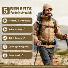 DR. CROWN Joints capsules ready for everyday joint comfort.