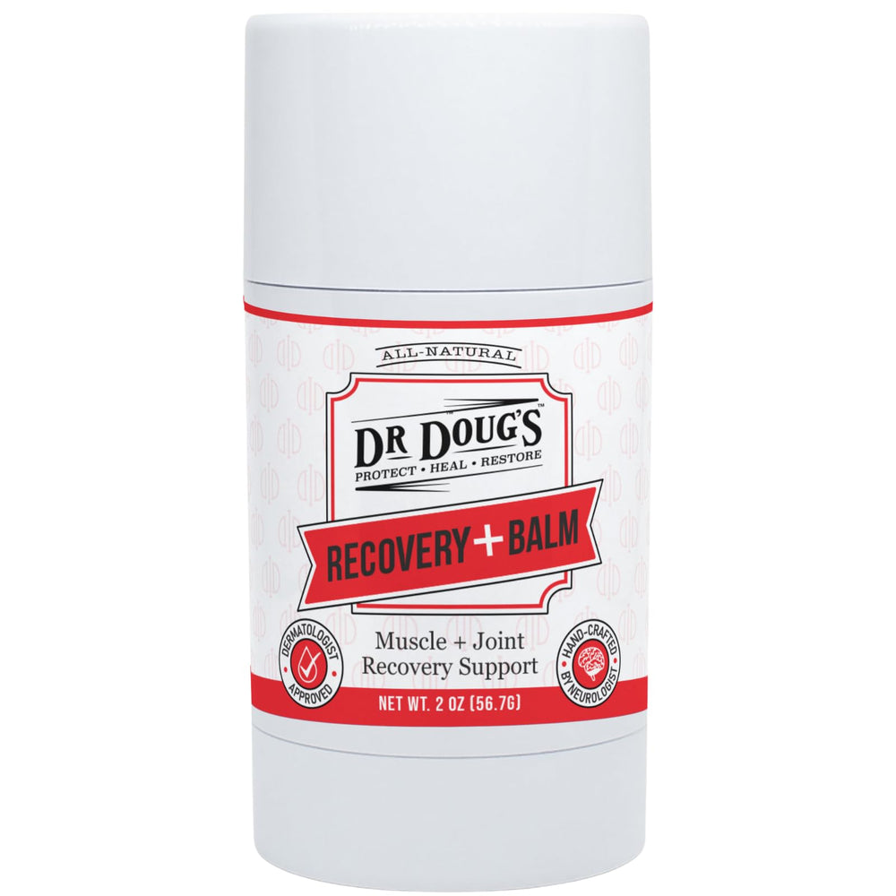 Dr. Doug's Recovery Balm arnica-stick delivers portable soothing relief after workouts