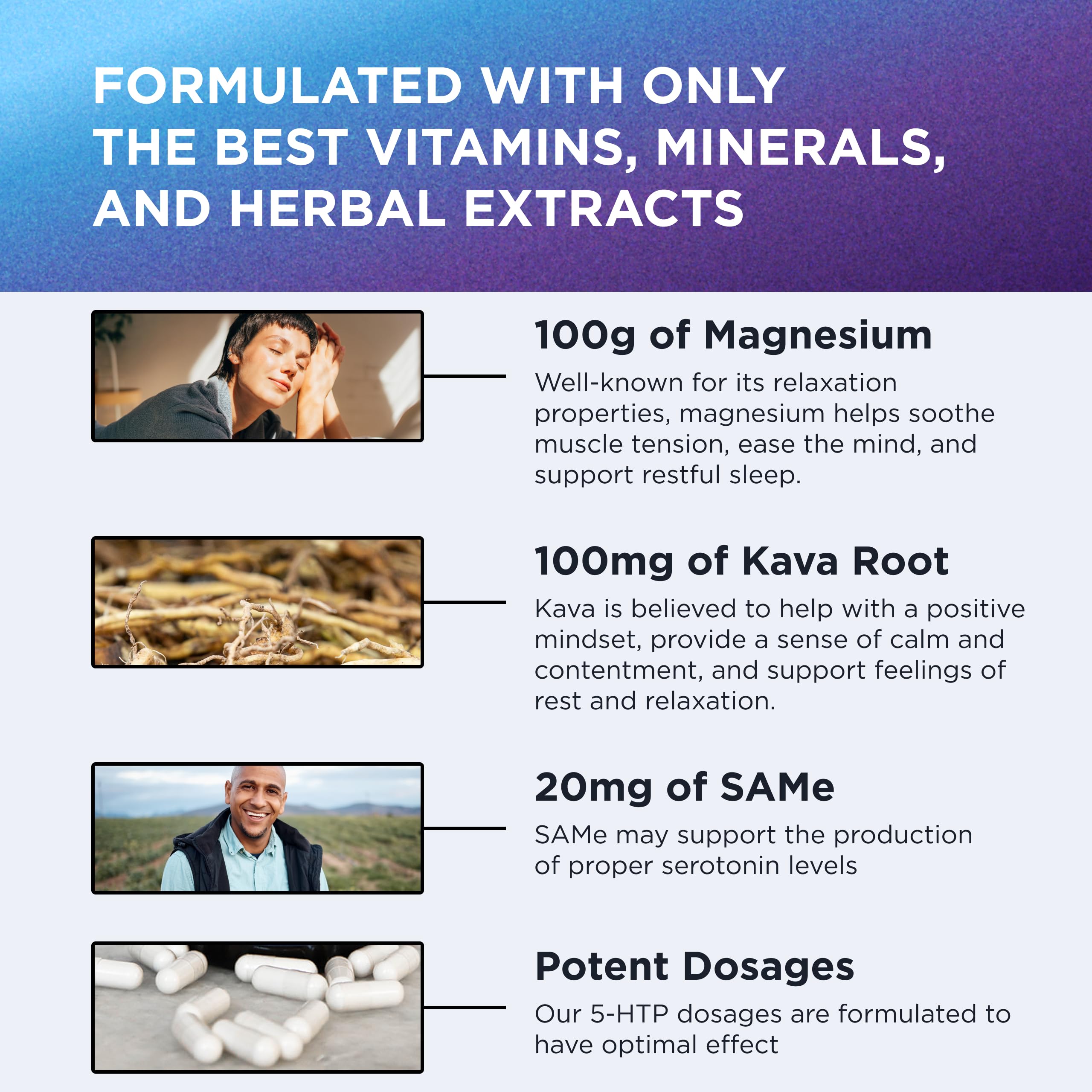 Evening bedtime routine featuring DR. EMIL NUTRITION Elite 5-HTP.