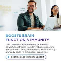 USA-grown Lion's Mane mushrooms used in capsules by DR. EMIL NUTRITION.