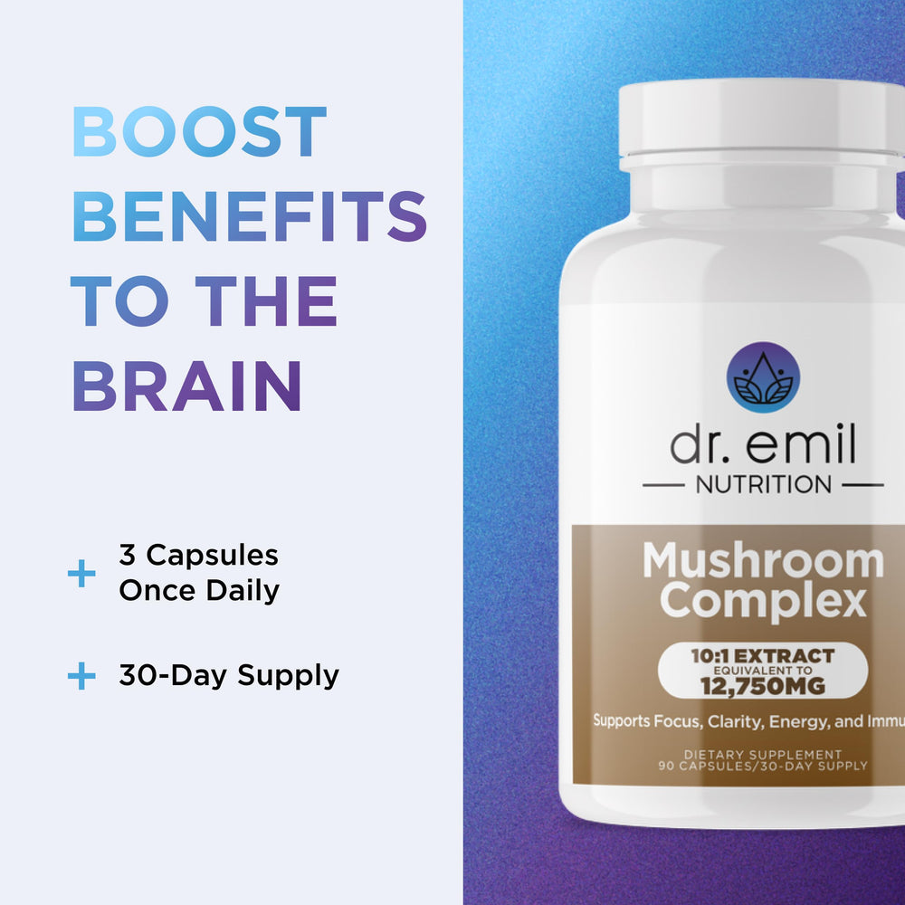 DR. EMIL NUTRITION Turkey Tail mushroom in the blend
