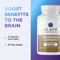 DR. EMIL NUTRITION Turkey Tail mushroom in the blend
