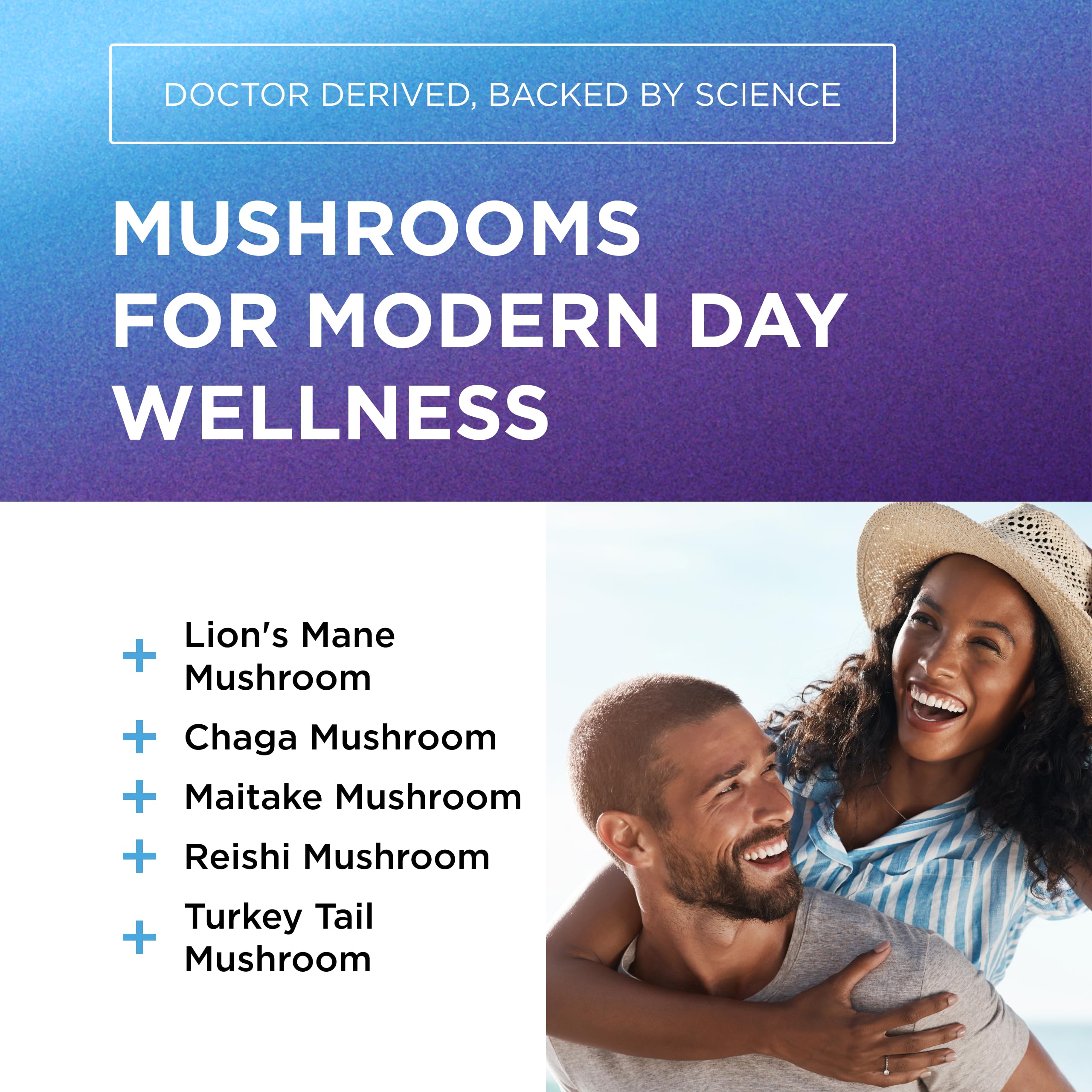 USA-grown Lions Mane powder used in DR. EMIL NUTRITION capsules