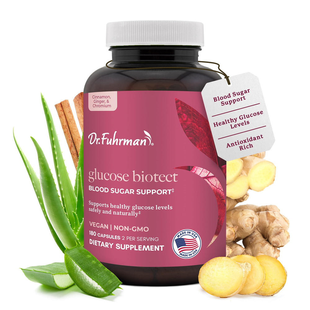 Dr Fuhrman Glucose bottle label showing ingredients and usage details for informed purchase.