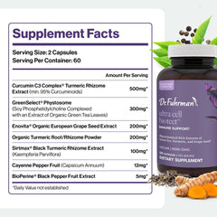 Dr. Fuhrman Ultra Cell Biotect organic turmeric and ginger blend visual.