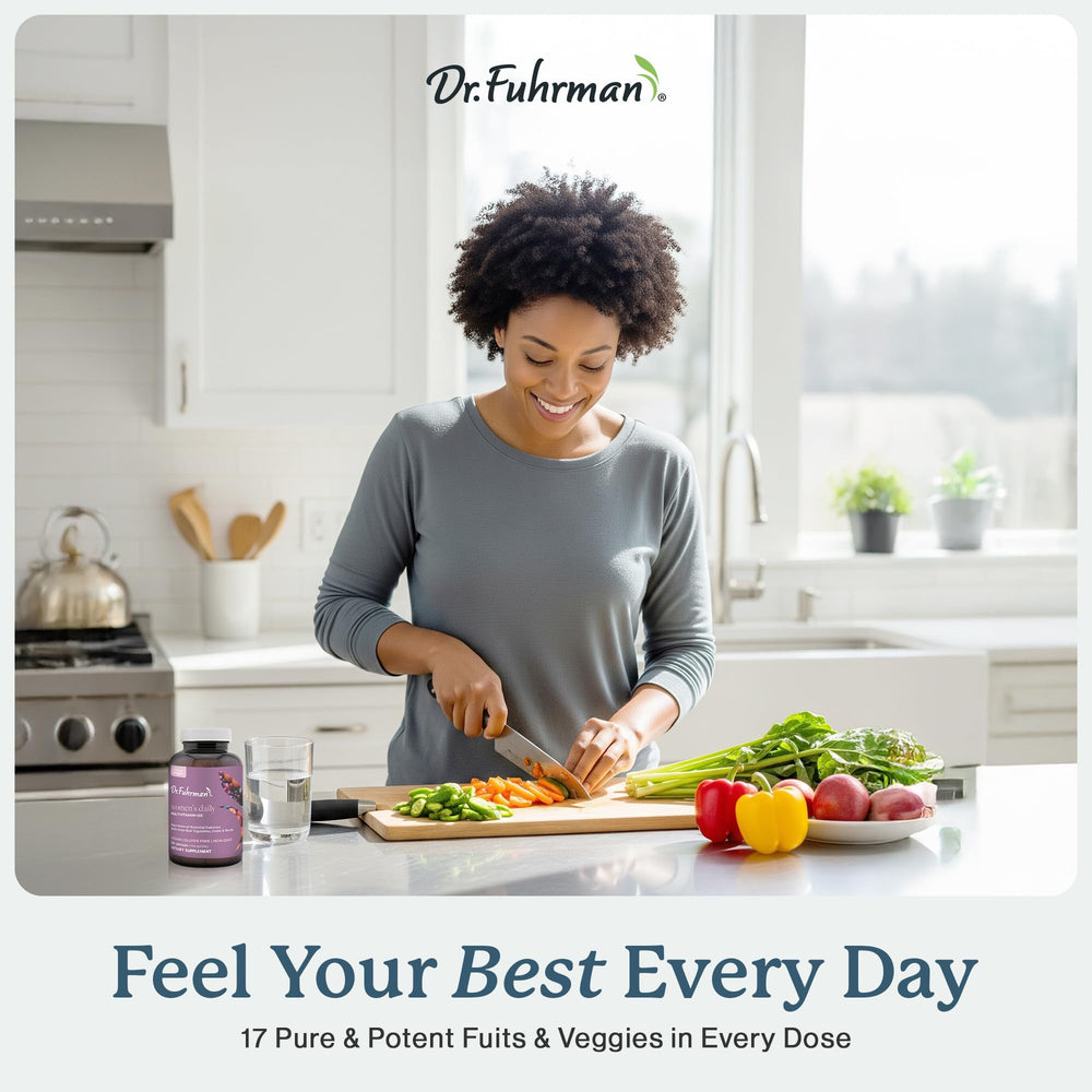 Dr. Fuhrman Women’s Multivitamin packaging box displayed on shelf