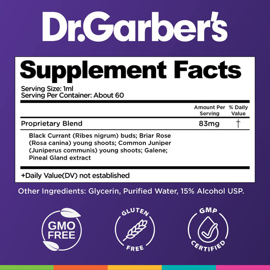 DR.GARBER'S Enviro Defense bottle side angle showing label details and ingredients.