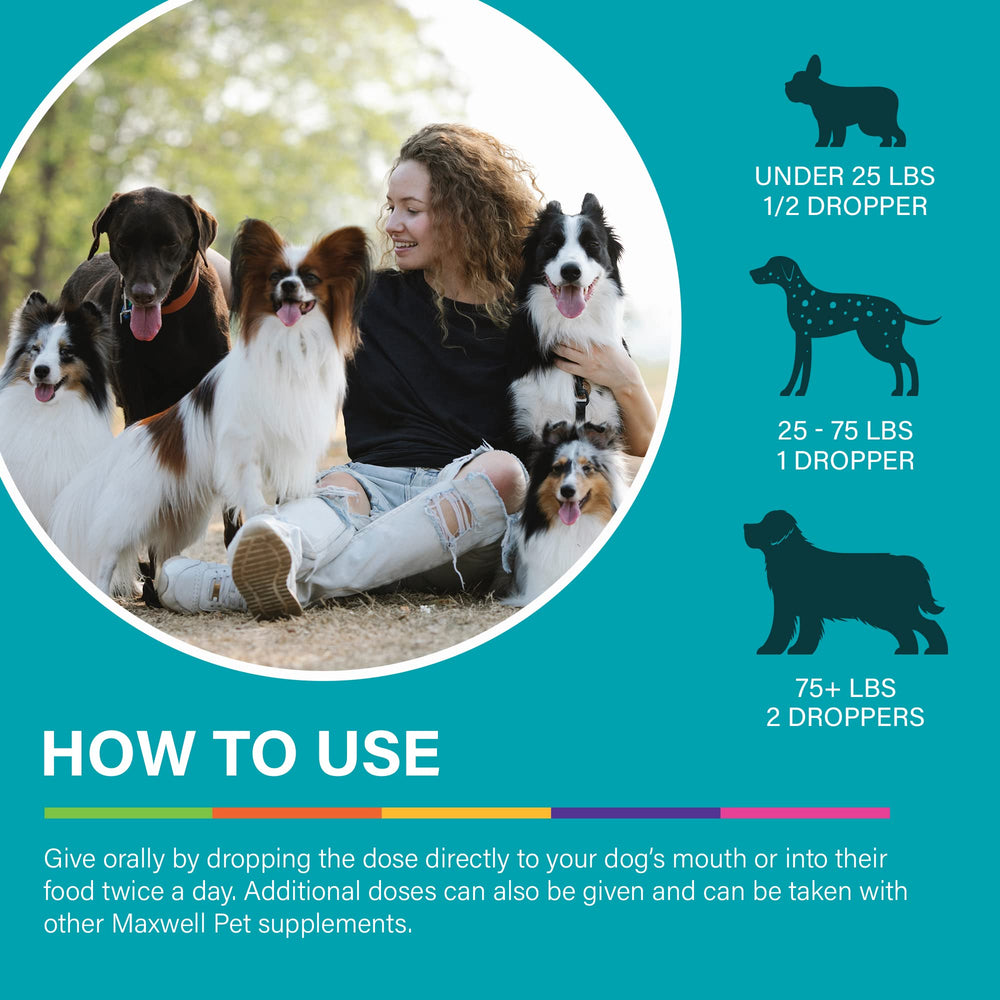 DR.GARBER'S Maxwell Pet safe-natural-remedy image emphasizes holistic care for dogs.