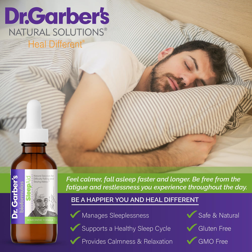 Packaging display highlighting the natural formulation for a soothing bedtime routine.