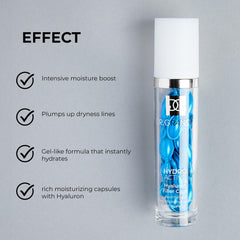 Dr. Grandel capsules close-up showing silky gel texture for hydration