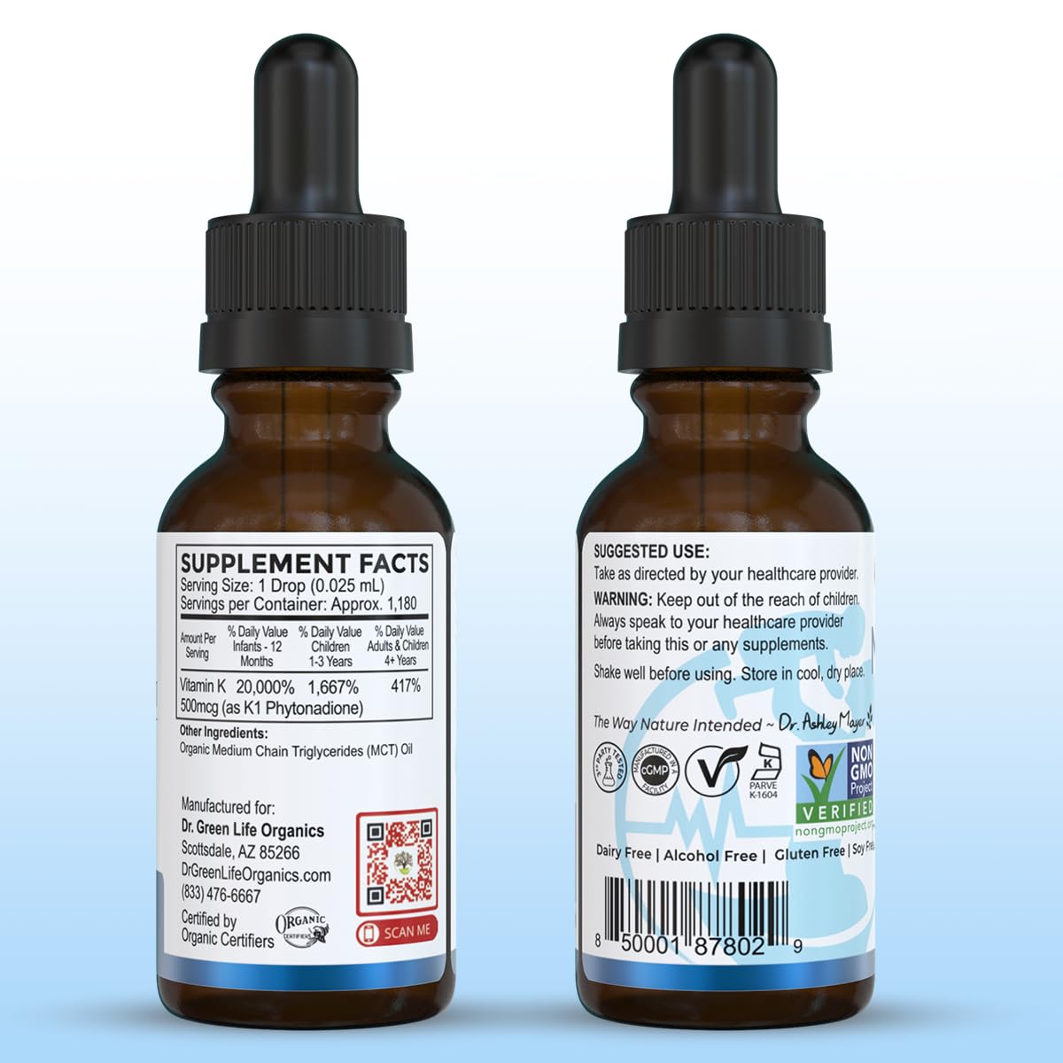 Natal K is free from sugar, dyes, dairy, soy, and preservatives.