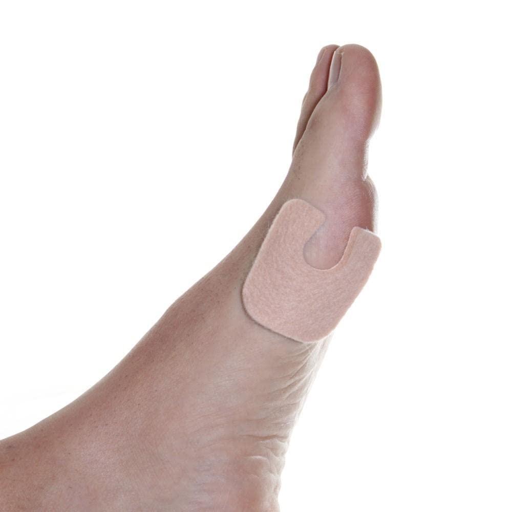 Dr. Jill's Foot Pads come in a 100-pack for multiple uses.