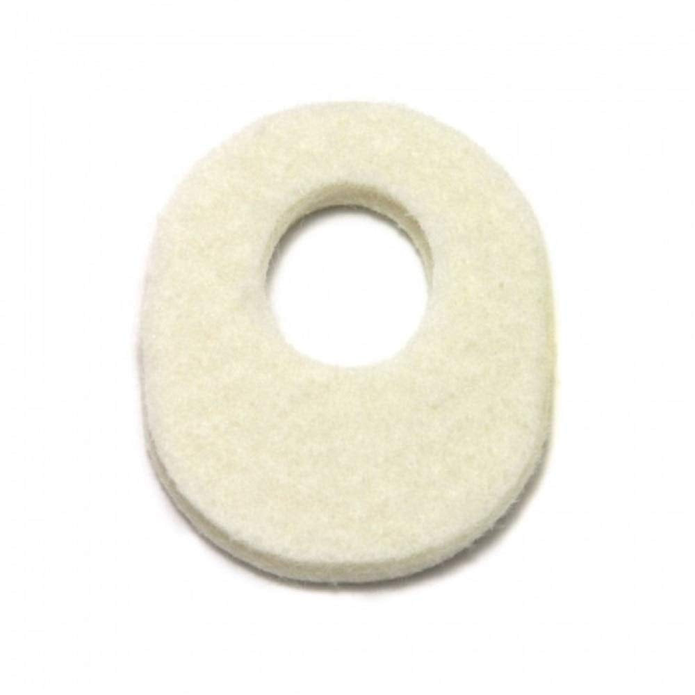 Dr. Jill's J-2 felt callus oval pad offers soft cushion with adhesive backing.