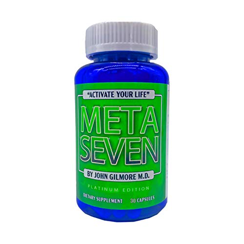 Dr. John Gilmore Meta Seven bottle front view for daily life activation