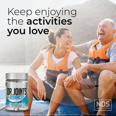 Dr. Joints NDS Advanced FruiteX-B graphic illustrating key ingredient.