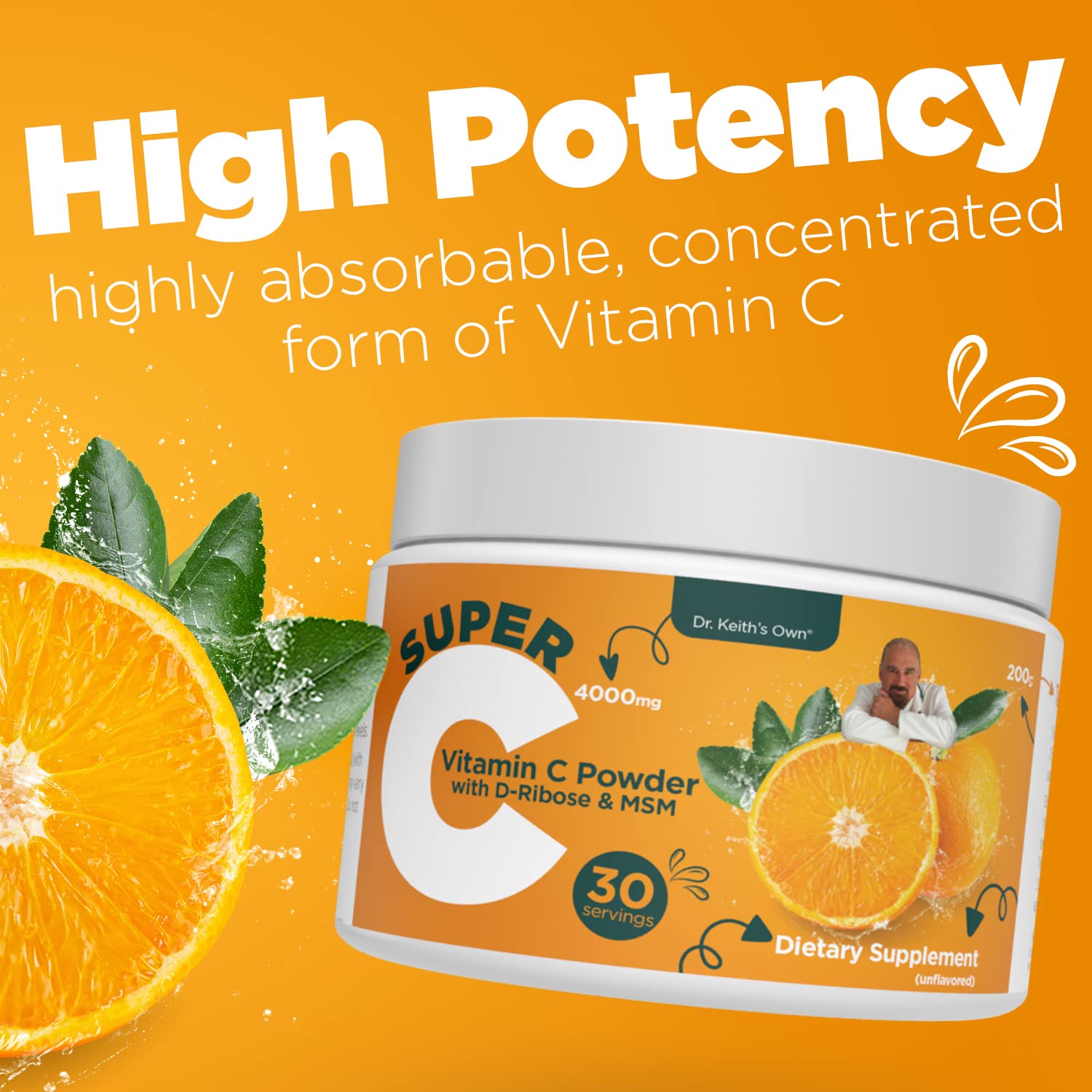 Dr. Keith's Own Super C supports daily immune balance for busy days
