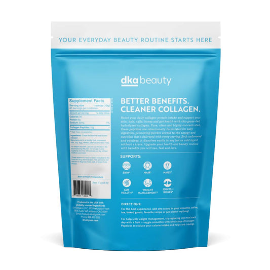 Dr. Kellyann collagen powder dissolving in coffee for a seamless, flavor-free boost