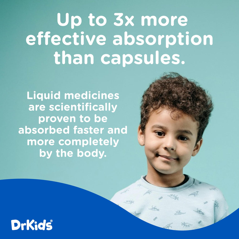 Dr. Kids 48-count box keeps allergy relief handy at home or school