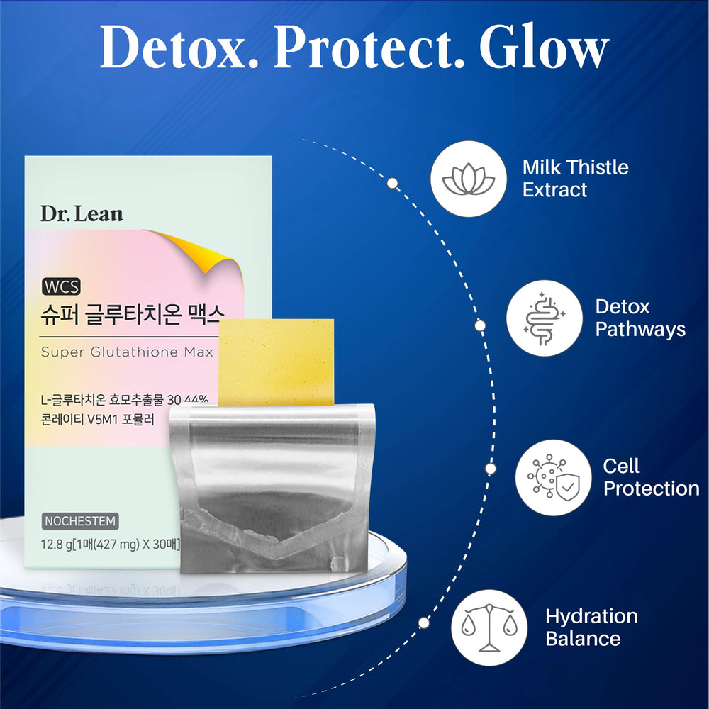 Dr Lean Super Glutathione Max dissolving on tongue for fast absorption