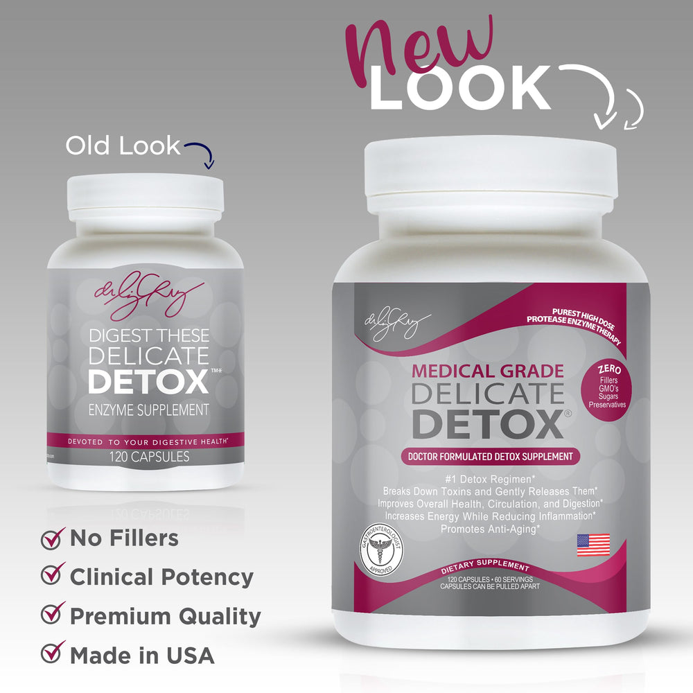 Dr. Liz Cruz Delicate Detox setup in a daily health ritual scene
