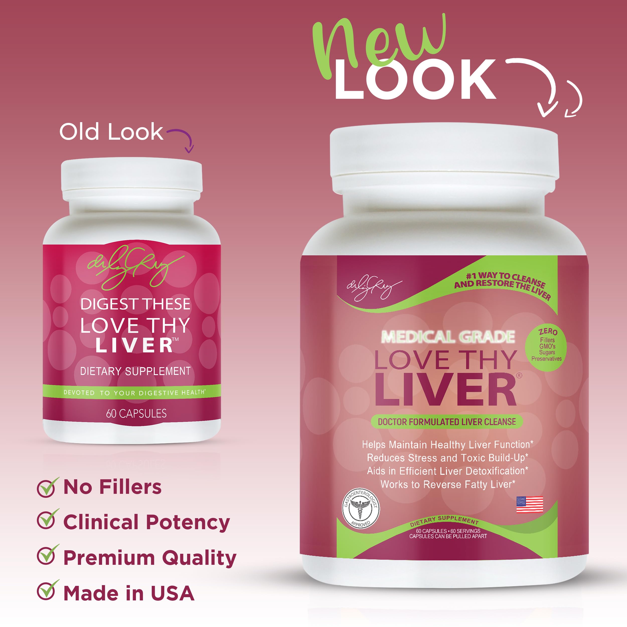 Premium formulation close-up emphasizing high potency and zero fillers.