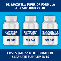 Dr. Maxwell box packaging ready for daily routine