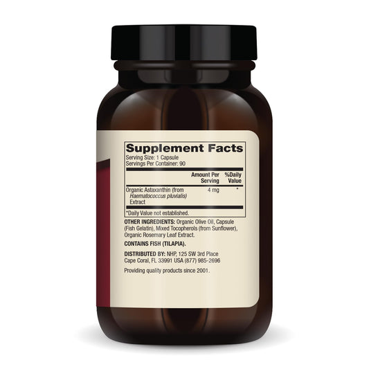 Dr. Mercola Astaxanthin capsules for daily antioxidant support