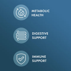 Bifidobacterium lactis postbiotic in Biothin Metabolic for metabolic health signals