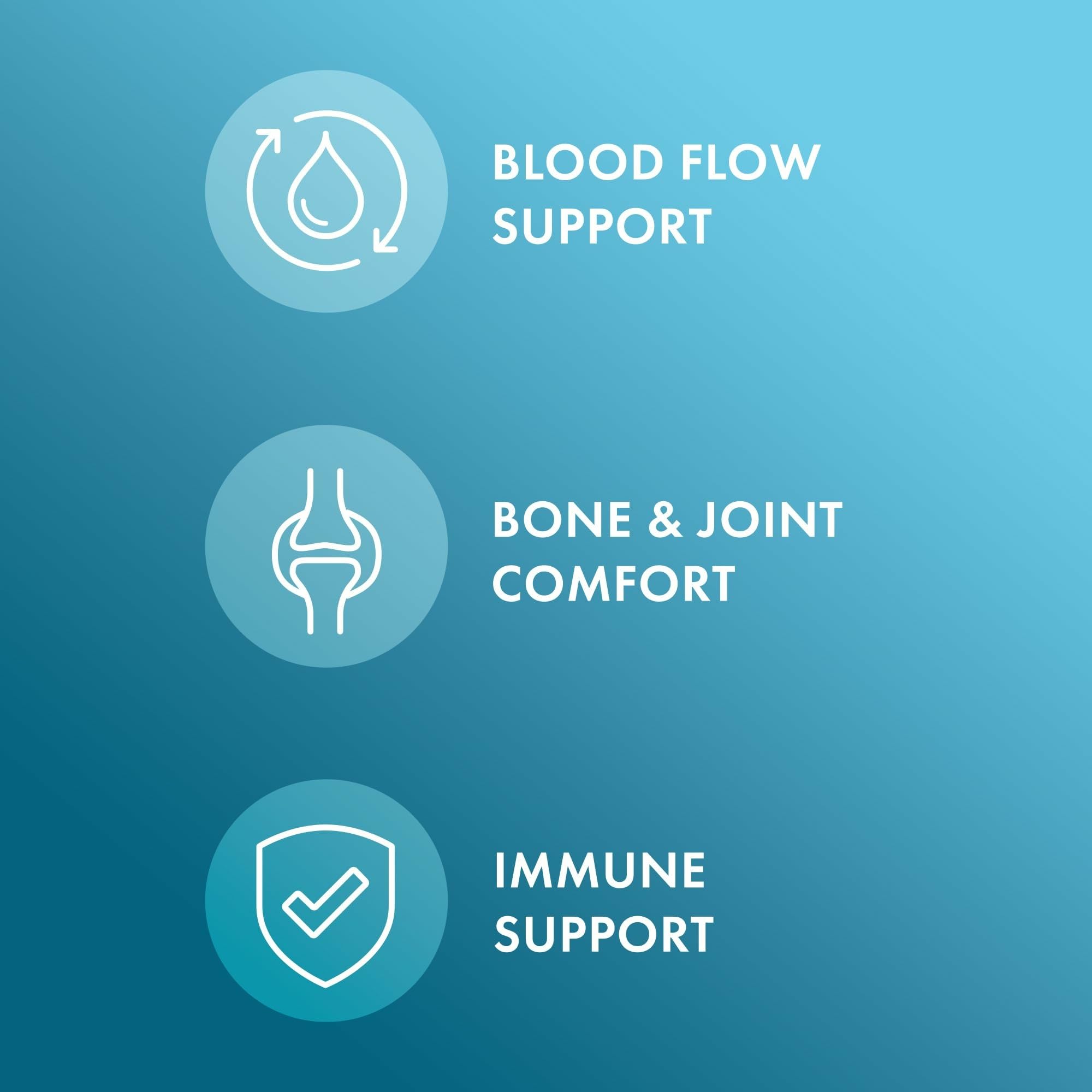 Dr. Mercola Calcium capsules shown for easy, once-daily intake