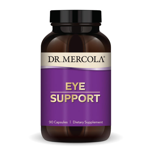 Dr. Mercola Eye Support bottle pour for easy daily use