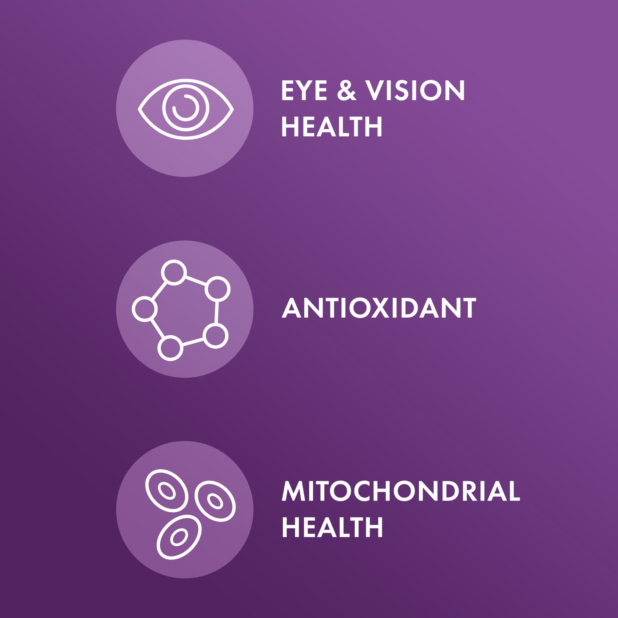 Dr. Mercola Eye Support capsules closeup with antioxidant blend