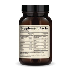 Close-up of Dr. Mercola capsules for improved protein and carbohydrate digestion.