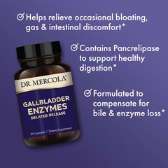 Dr. Mercola Gallbladder Enzymes amylase supports carbohydrate digestion.