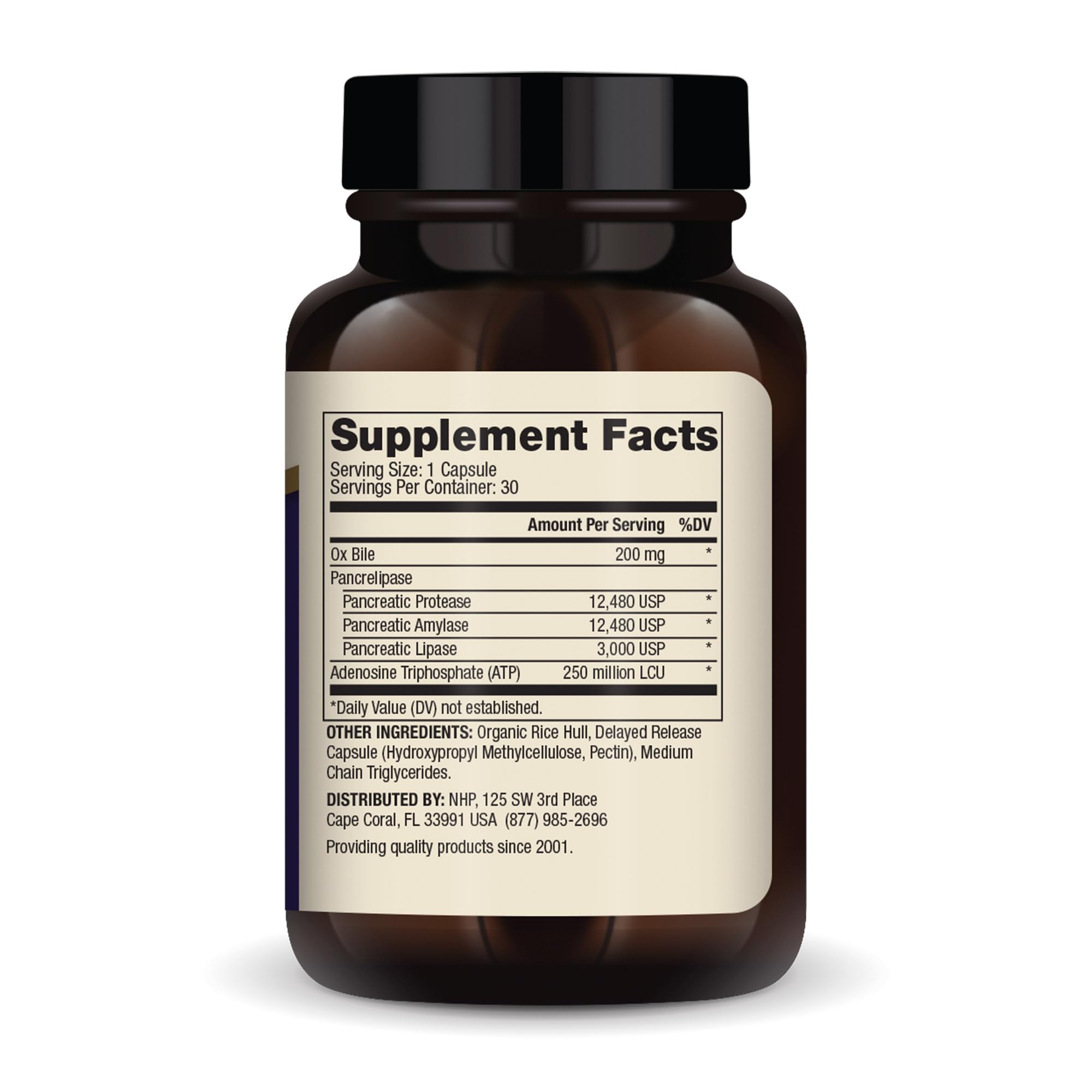 Dr. Mercola Gallbladder Enzymes pancreatic protease highlights core digestive enzymes.