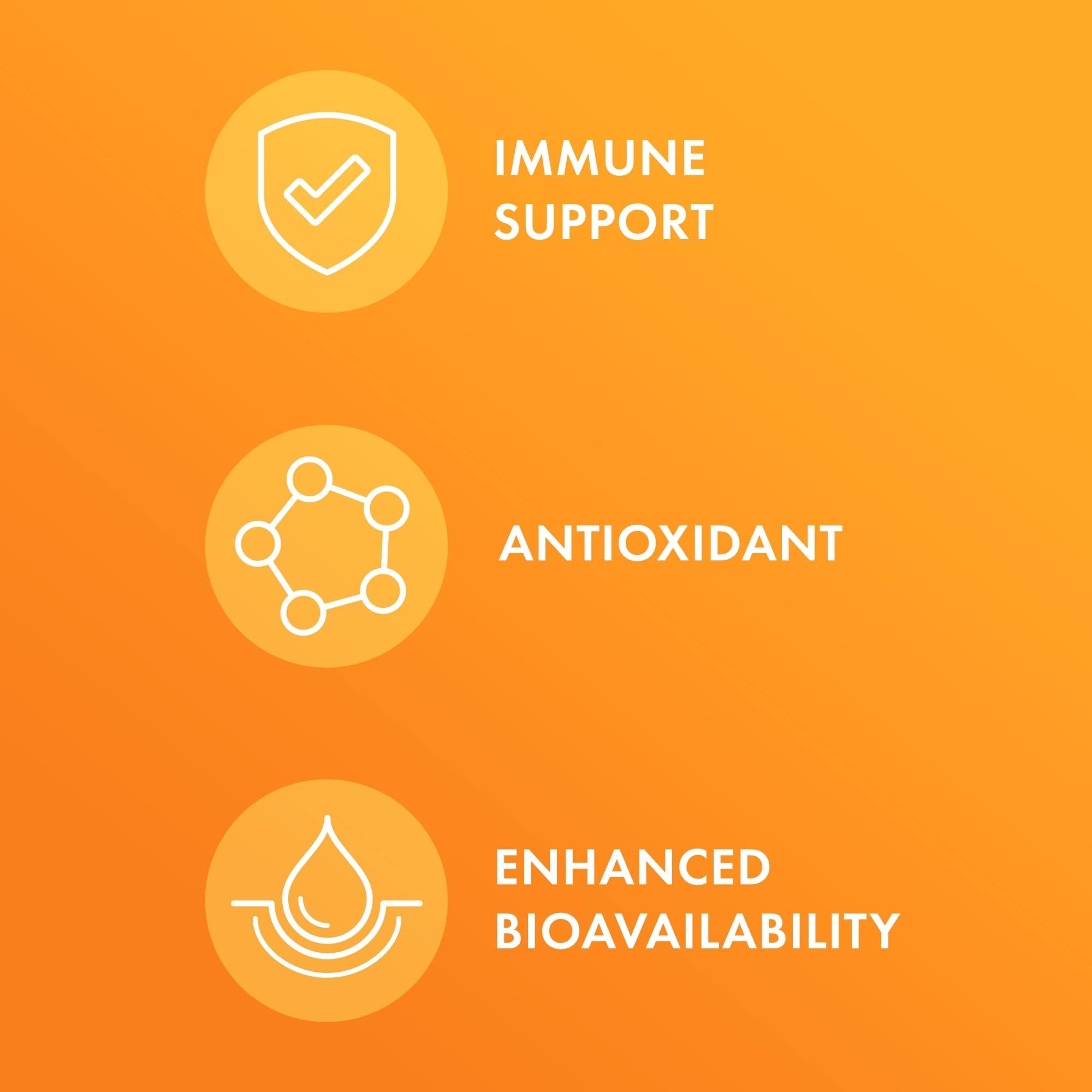 Back panel of Dr. Mercola Liposomal Vitamin C emphasizing liposomal absorption technology.