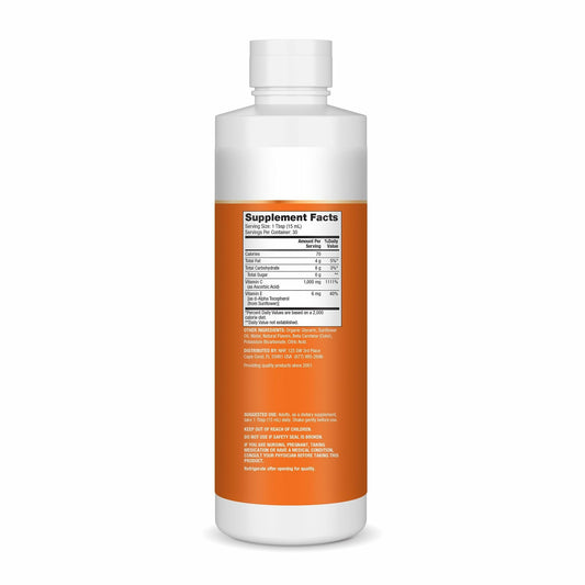 Dr. Mercola Liposomal Vitamin C bottle with dropper highlighting delivery technology.