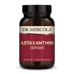 Dr. Mercola Organic Astaxanthin bottle for eye and skin support