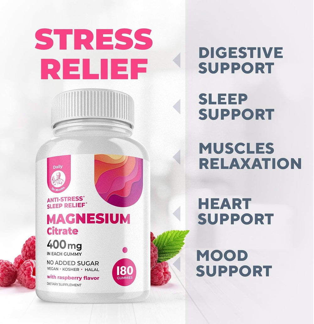 DR. MORITZ 400 mg per gummy for a convenient nightly routine