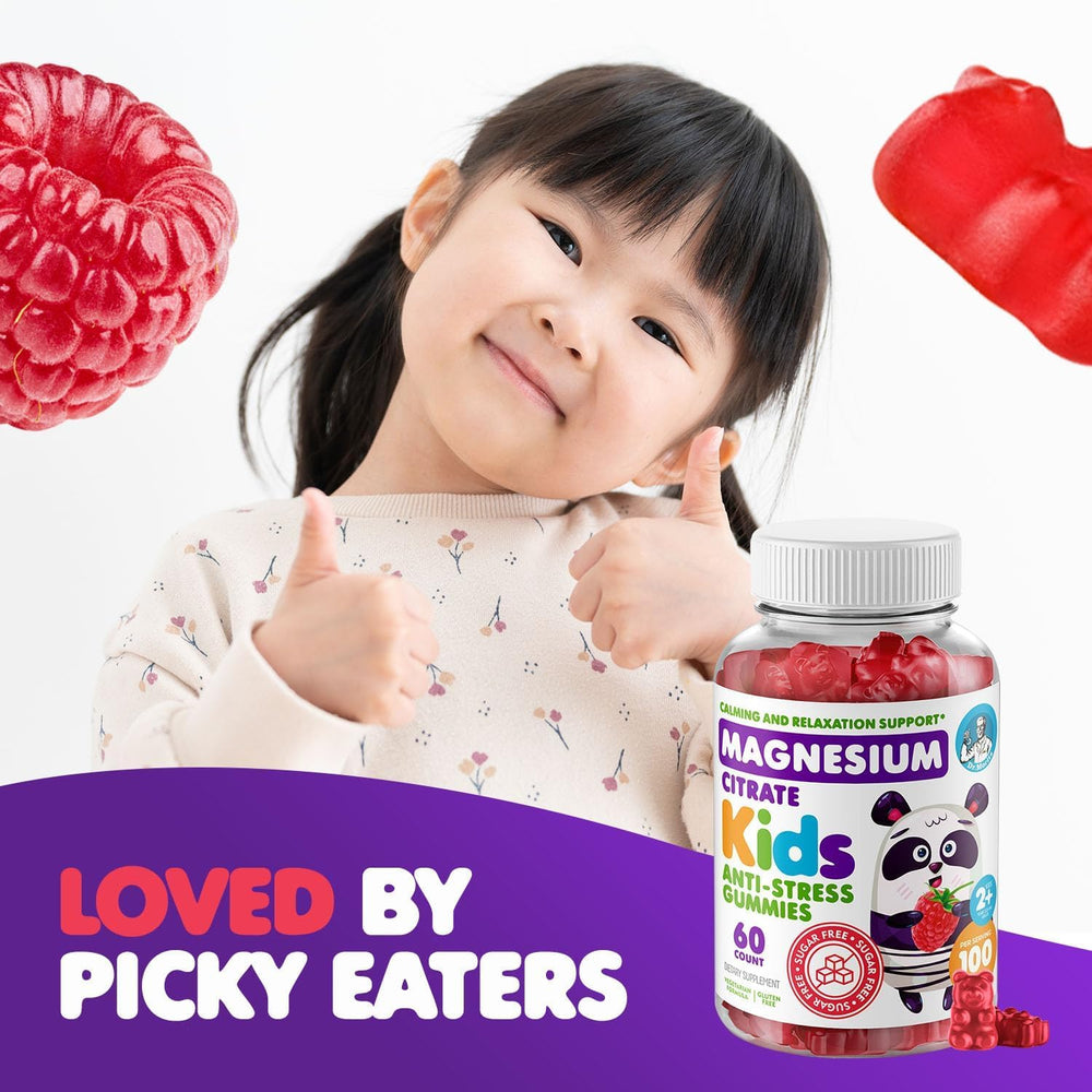 Kids enjoy DR. MORITZ gummies as a tasty sleep-friendly treat