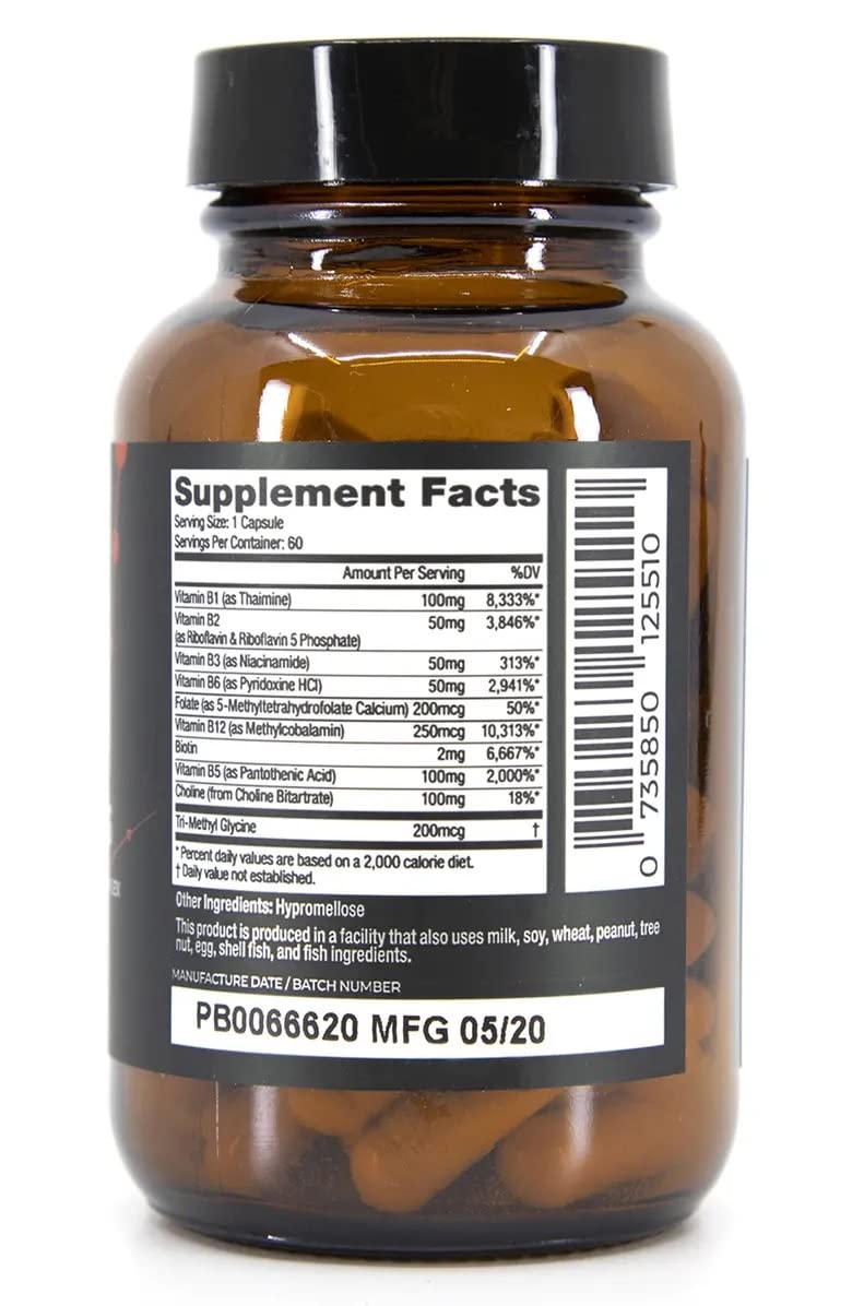 DR. NIGMA B Famous capsules close-up highlighting daily energy metabolism support.