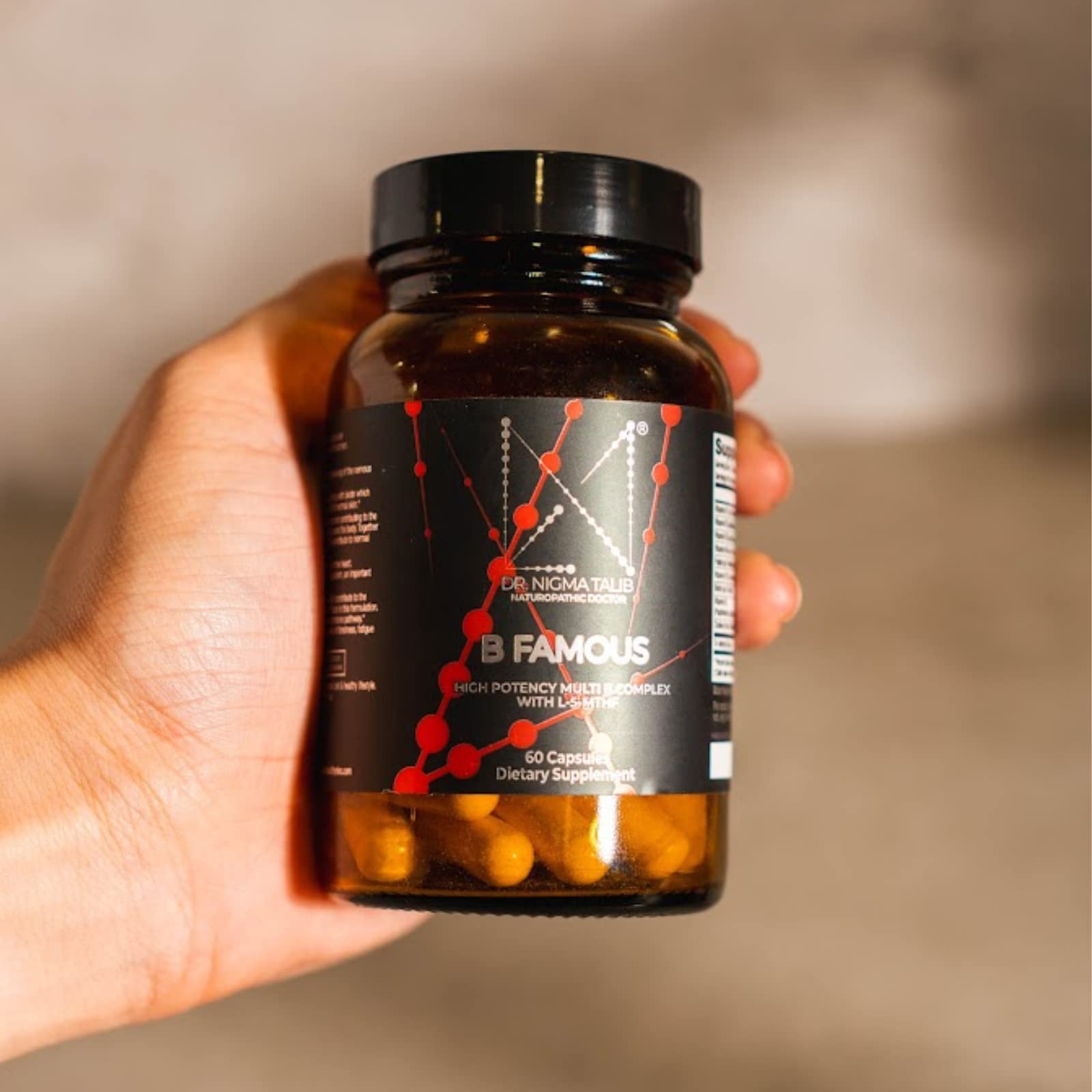 DR. NIGMA B Famous packaging displayed for convenient daily supplementation.