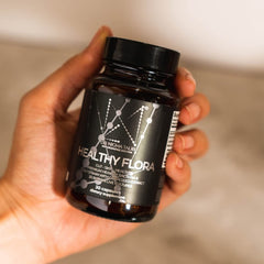 DR. NIGMA Healthy Flora showing skin-friendly benefits in a skincare context
