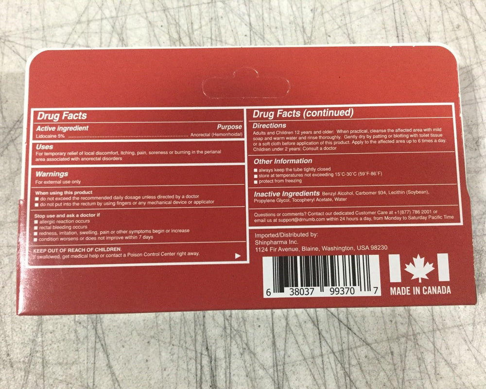 Fast-acting onset visualization for Dr. Numb 5% lidocaine cream.