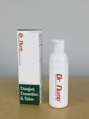 Dr. Numb foam soap lather image demonstrates gentle cleansing with numbing relief.