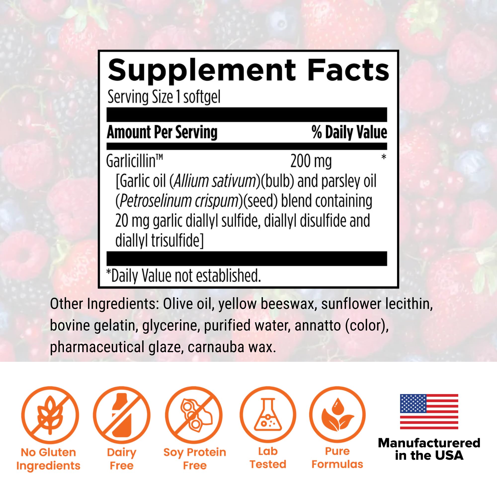 Dr. Rajsree Allicidin capsules show ajoene and diallyl sulfides for reliable sulfur delivery.